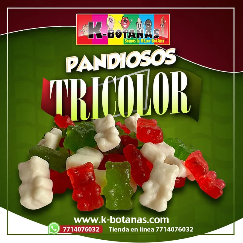 Pandiosos Tricolor 1 KG