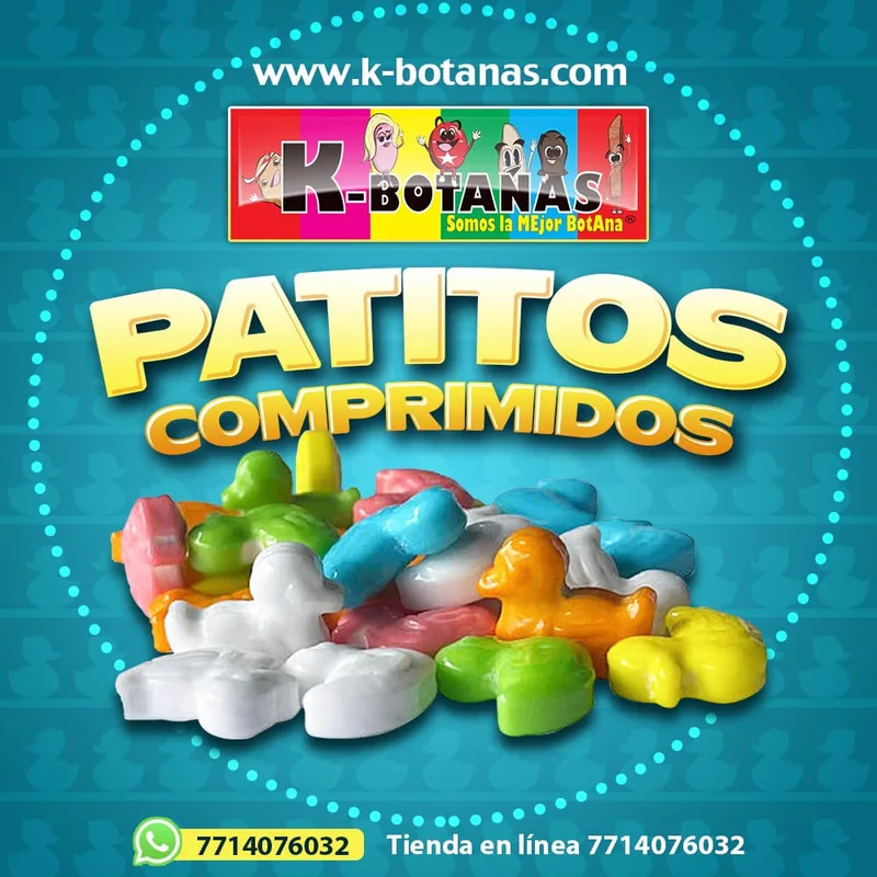 Patitos Comprimidos 1 Kg