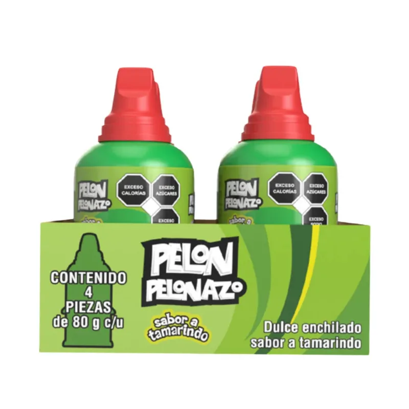 PELONAZO paquete con 4 piezas de 80g