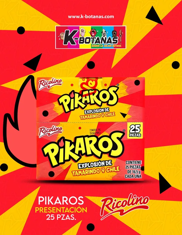 RICOLINO PIKAROS 25 PZAS