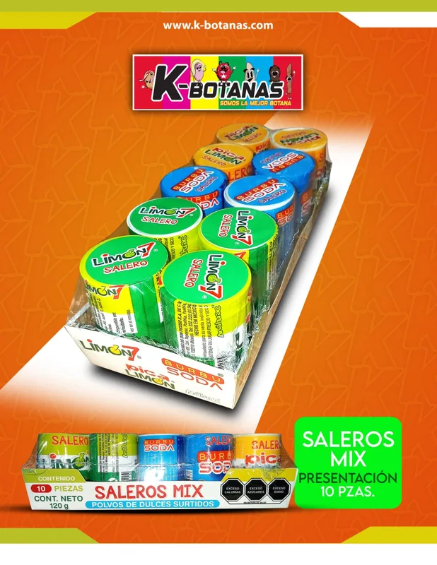SALEROS MIX 10 PZAS