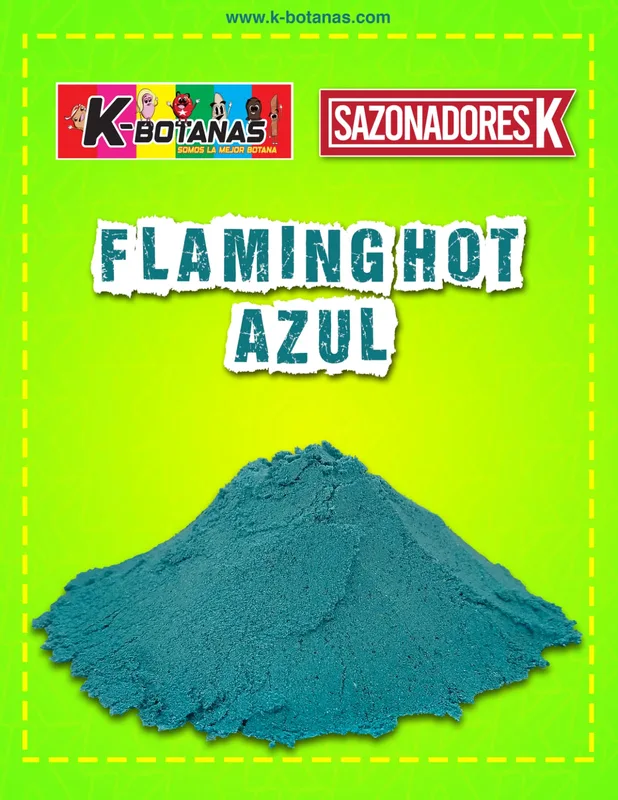 Sazonador Flaming Hot Azul 1 KG