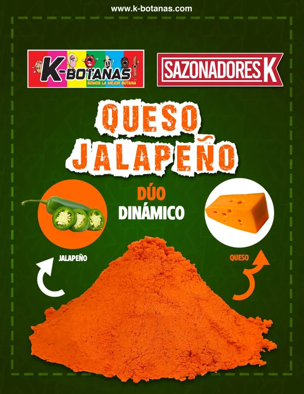 Sazonador Queso Jalapeño 1 KG