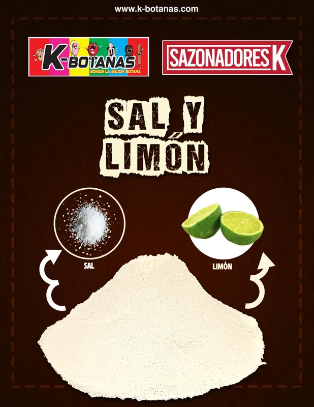 Sazonador Sal y Limón 1 KG
