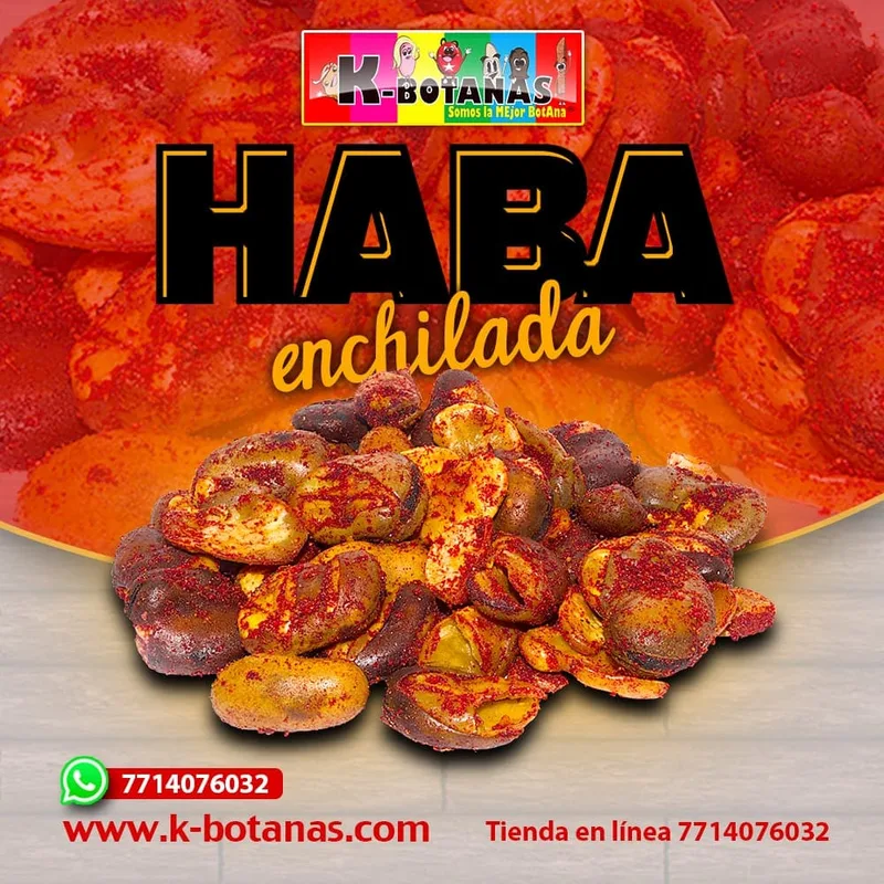 Haba Enchilada .900 Gr