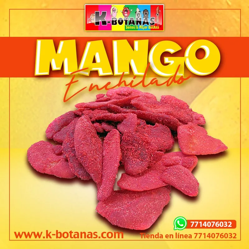 Mango Deshidratado Enchilado