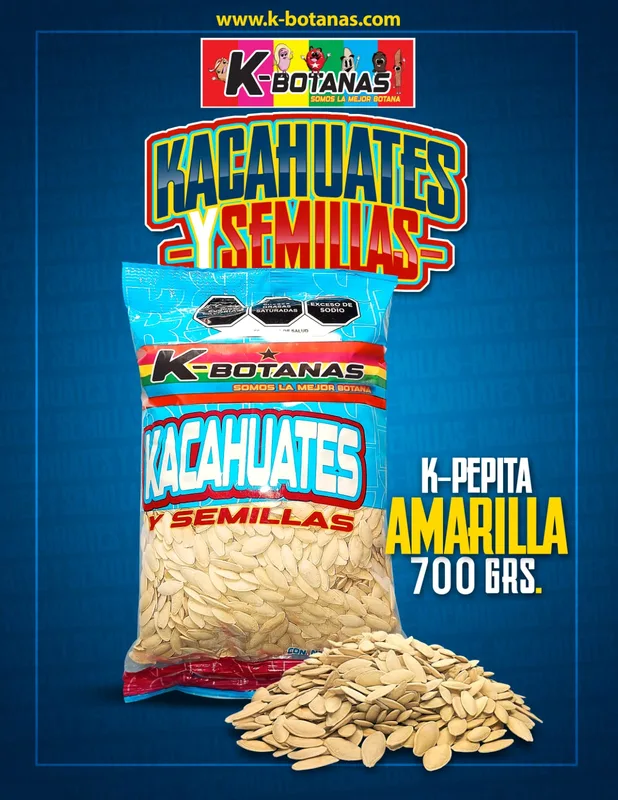 Pepita Amarilla .700 gr