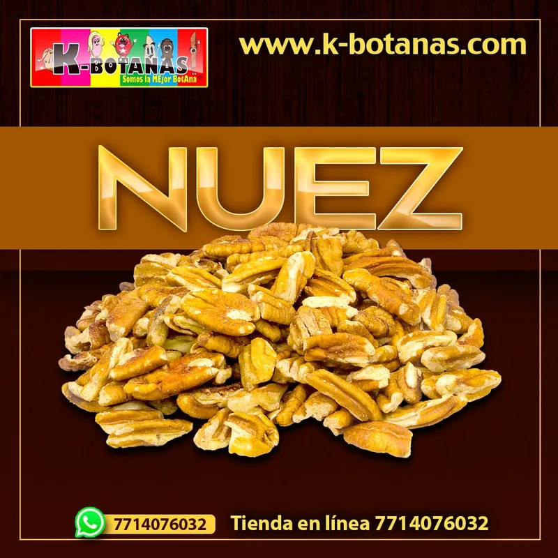 Nuez Mitades