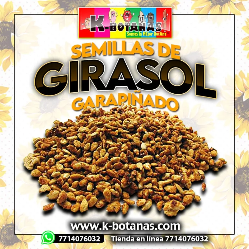 Semilla de Girasol Garapiñada 1 KG