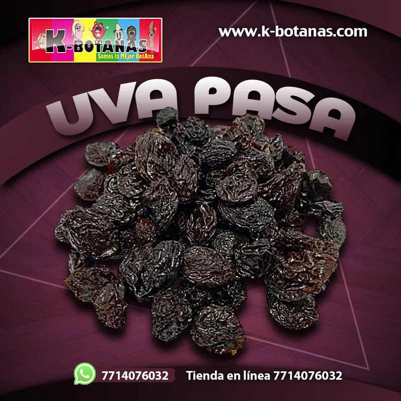 Uva pasa 1 KG