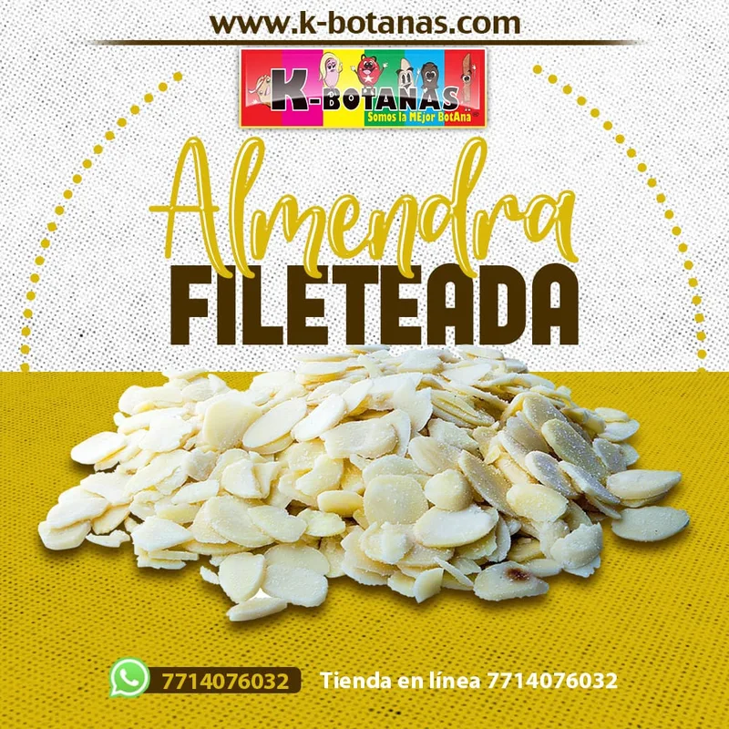 Almendra Fileteada 1 KG