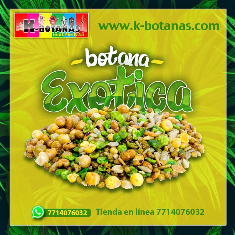 Botana Exotica 900 gr