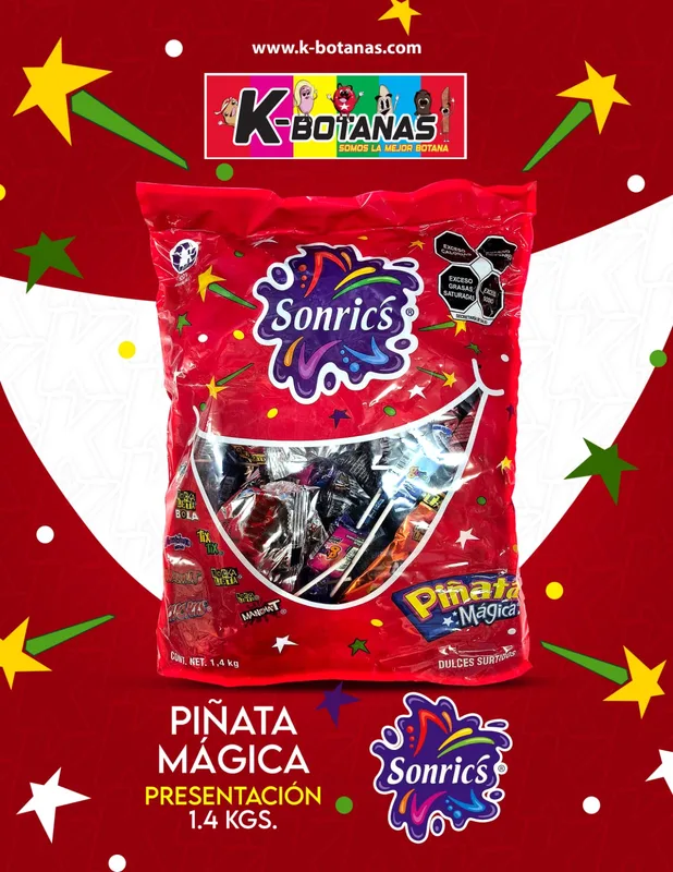 SONRIC´S PIÑATA MAGICA 1.4 KG