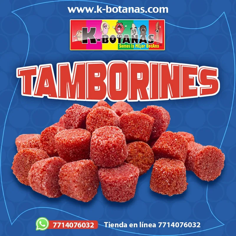 Tamborines A Granel 1 KG