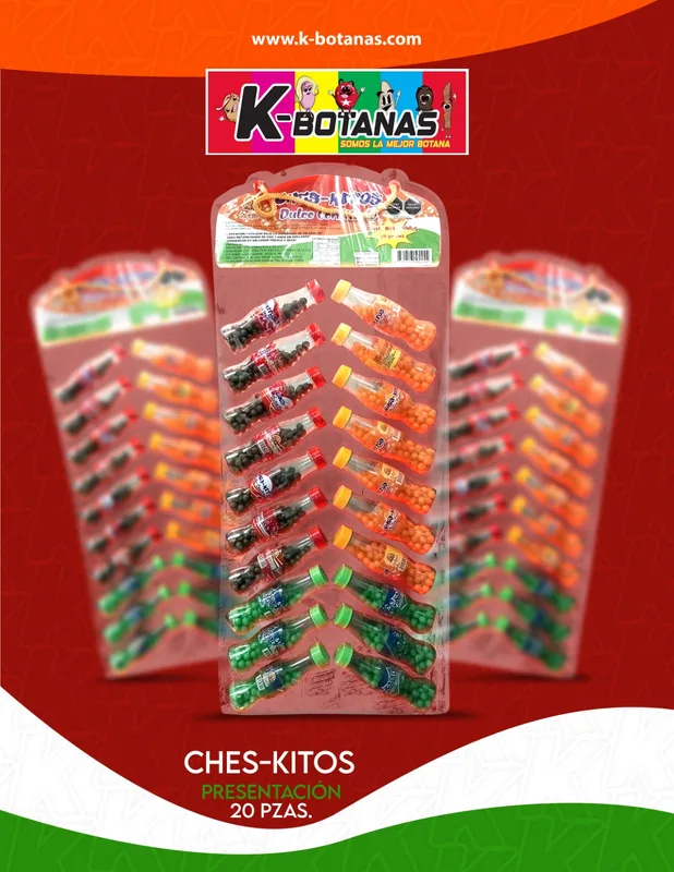 TINAJITA CHES-KITOS 20 PZAS