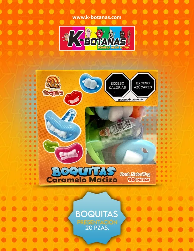 TINAJITAS BOQUITAS 20 PZAS