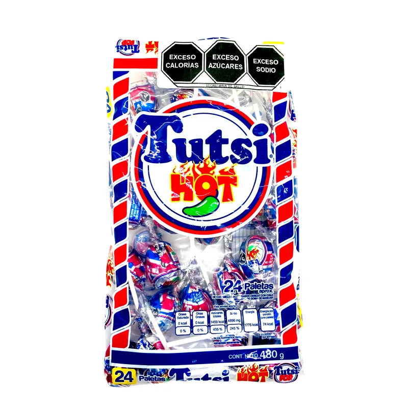 Tutsi Hot Bolsa 24 Piezas