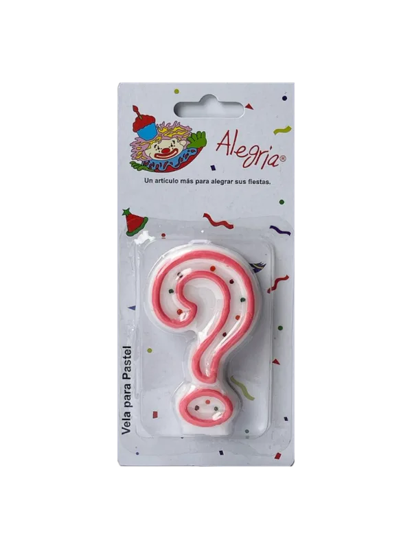 Vela Confeti ROSA ?
