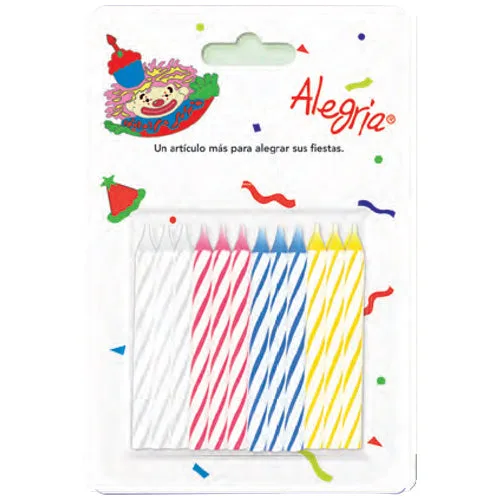 Vela Mágica Fiesta 12 Pzas
