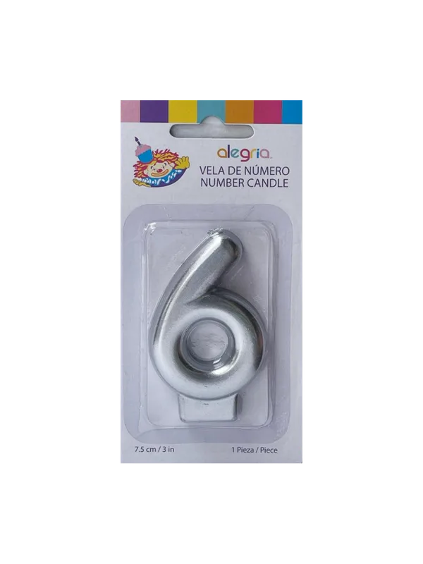 Vela PLATA #6