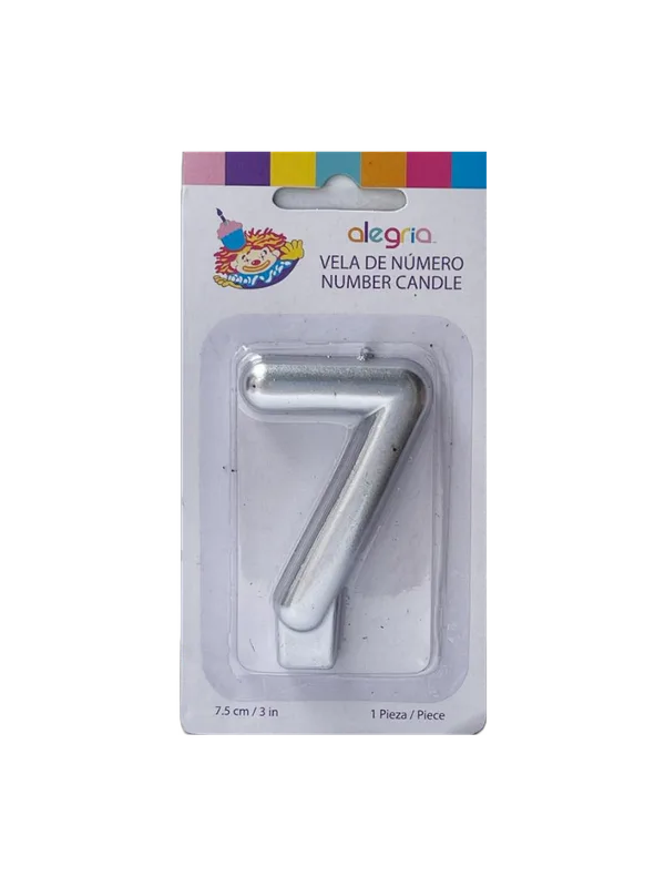 Vela PLATA #7