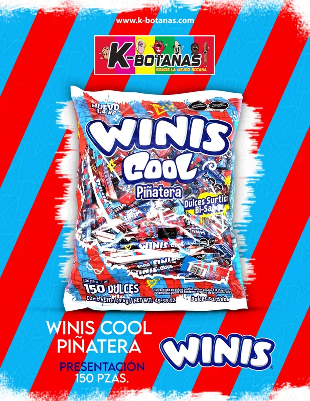 WINIS COOL PIÑATERA 1.4 KG