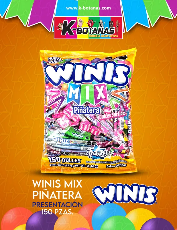 WINIS MIX PIÑATERO 1.6 KG